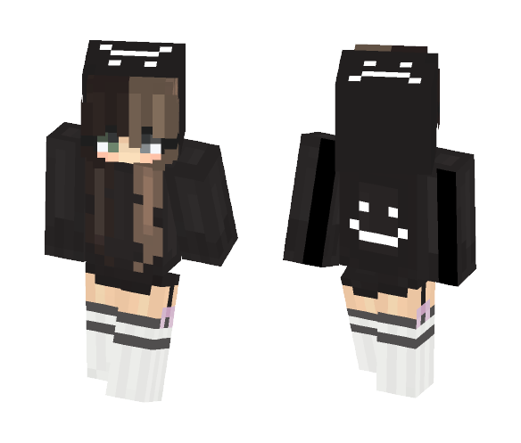 Uhm ehehe // Trashyy - Female Minecraft Skins - image 1