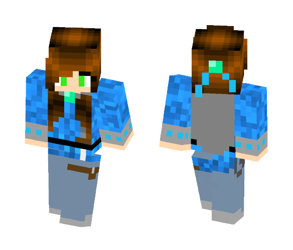 Warrior Girl - Girl Minecraft Skins - image 1
