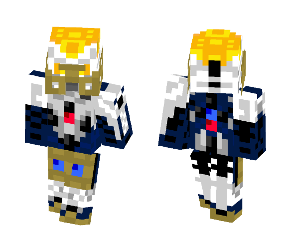 Download Free Vahkiti: Toa of Time V2 Skin for Minecraft image 1 Vahkiti: Toa of Time V2 - Male Minecraft Skins - image 1