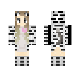 Light Gray Cat Girl