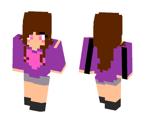 Kawaii Girl - Girl Minecraft Skins - image 1