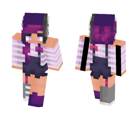 Punk Valentine - Female Minecraft Skins - image 1