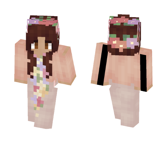 ⊰ Isabel Flowery Fruit ⊱ - Female Minecraft Skins - image 1
