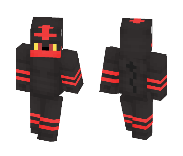 Litten (Pokemon Sun and Moon) - Male Minecraft Skins - image 1