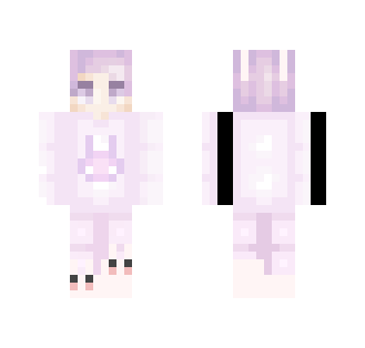 Pinkish bunny boy