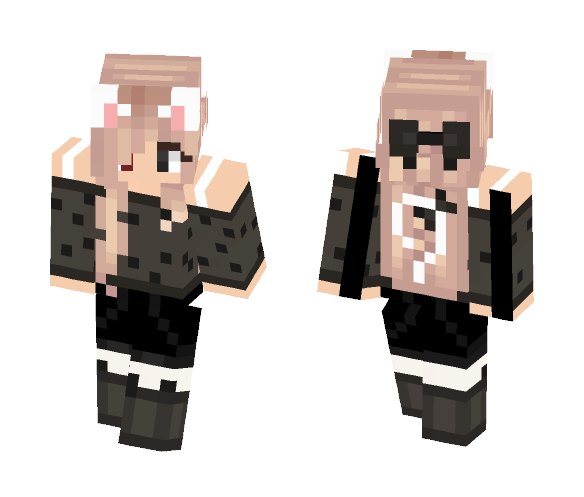 Download Free Kiki♥IDK I Got Bored :^) Skin for Minecraft image 1 Kiki♥IDK I Got Bored :^) - Female Minecraft Skins - image 1