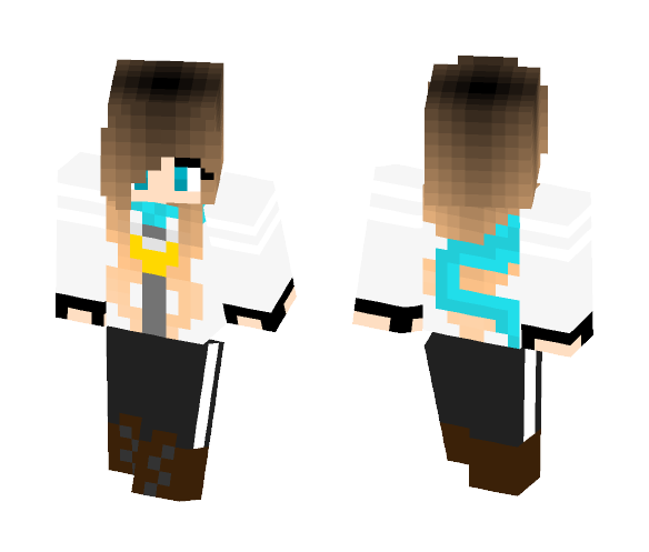 Download Free My New Skin Skin for Minecraft image 1 My New Skin - Female Minecraft Skins - image 1