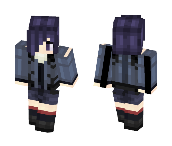 Download Free Touka | Tokyo Ghoul | Cassyyy Skin for Minecraft image 1 Touka | Tokyo Ghoul | Cassyyy - Female Minecraft Skins - image 1