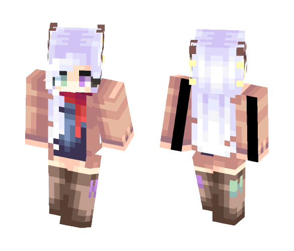Download Free The Kablamo Girl | Looren Skin for Minecraft image 1 The Kablamo Girl | Looren - Girl Minecraft Skins - image 1
