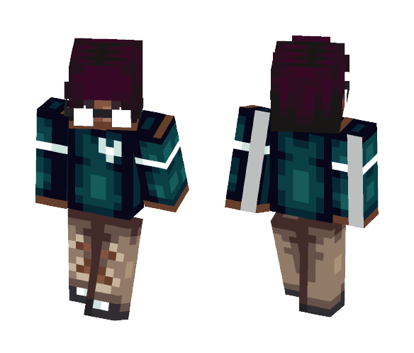Mind if I sit here? - Male Minecraft Skins - image 1