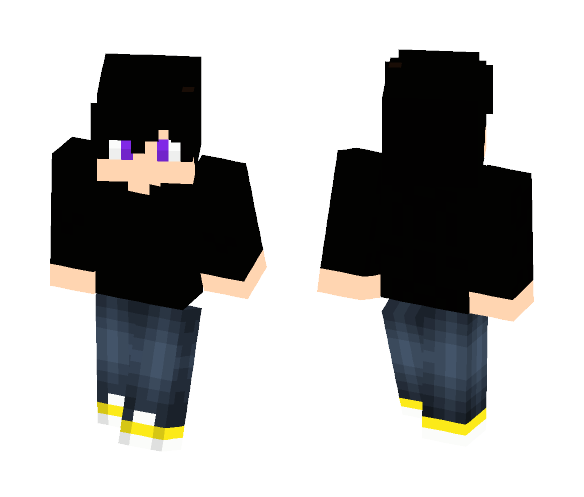 3D Purple Boy - Boy Minecraft Skins - image 1