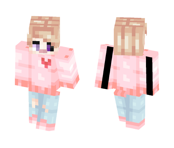 My Valentine skin - Male Minecraft Skins - image 1