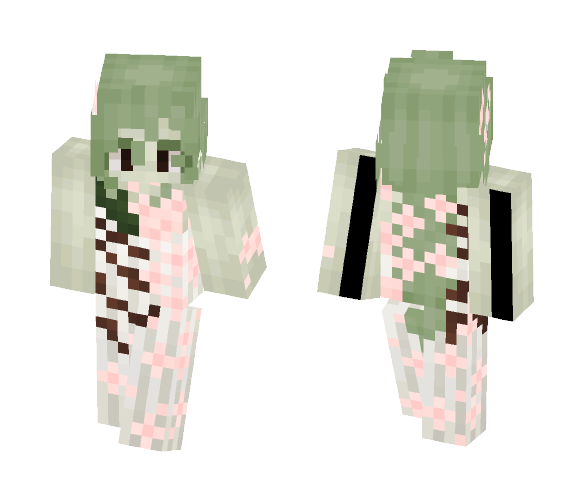 ⊰ Maori Swamp Flower ⊱ - Female Minecraft Skins - image 1