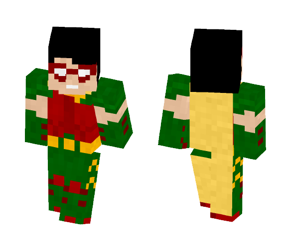 Robin | New-52 | Jason Peter Todd - Comics Minecraft Skins - image 1