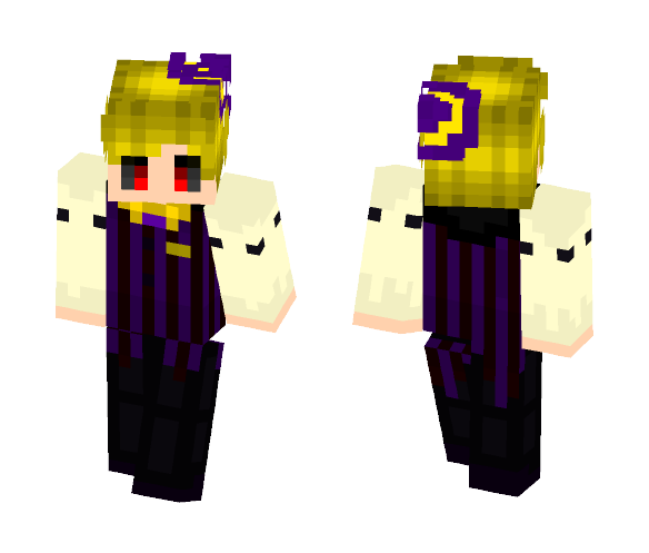 -=Demon Fredbear (NinjaGuemes OC)=- - Interchangeable Minecraft Skins - image 1