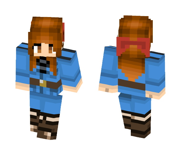 Nyotalia Italy ヘタリア - Female Minecraft Skins - image 1