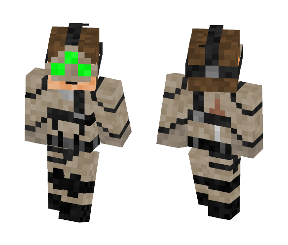 Sam Fisher - Male Minecraft Skins - image 1