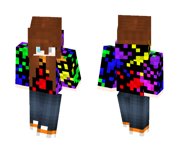 My OC *~WorldWarWafflez~* - Female Minecraft Skins - image 1