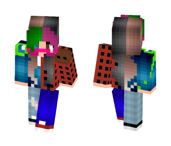 Download Free Septiplier Girl Skin for Minecraft image 1 Septiplier Girl - Girl Minecraft Skins - image 1