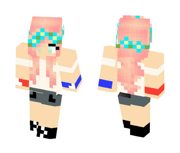Download Free Blossom Skin for Minecraft image 1 Blossom - Female Minecraft Skins - image 1