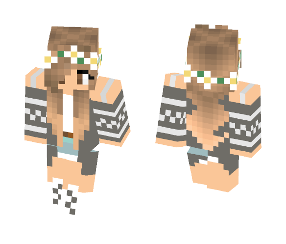 Charlotte the nerd - Female Minecraft Skins - image 1
