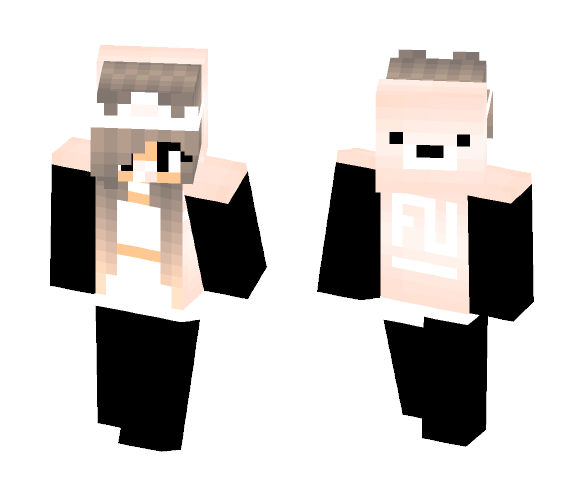 Baby pink girl thing - Baby Minecraft Skins - image 1