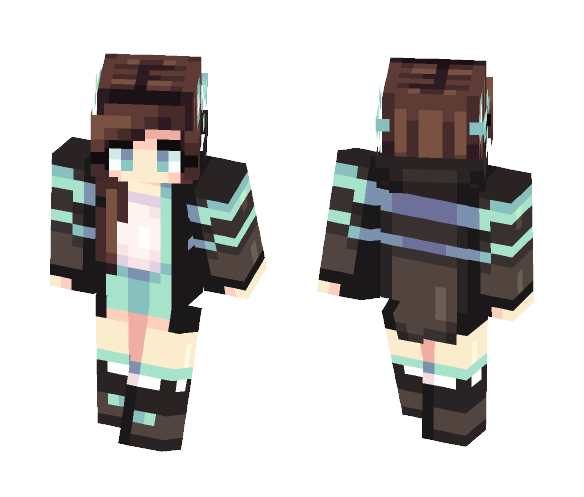aqua - Interchangeable Minecraft Skins - image 1