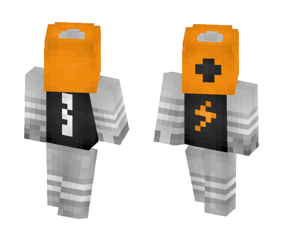 Duracell Battery (NO FACE) - Male Minecraft Skins - image 1