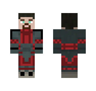 Red Armor Man