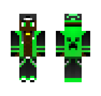 Green Creeper guy - Male Minecraft Skins - image 2
