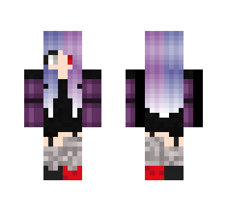 Goth-ish girl - Girl Minecraft Skins - image 2