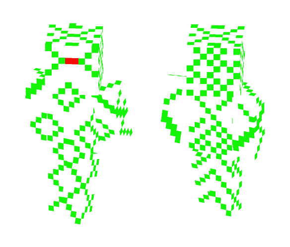 Ice Warrior Green - Male Minecraft Skins - image 1