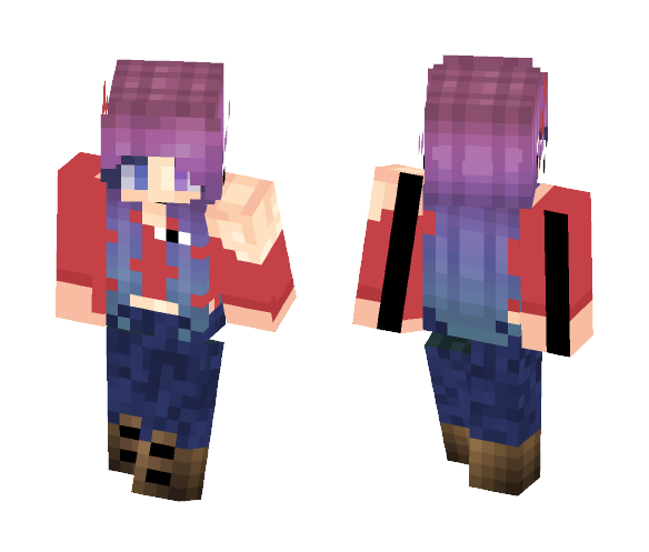 ~|Summer Camp Worker|~ Unicorn |~ - Female Minecraft Skins - image 1