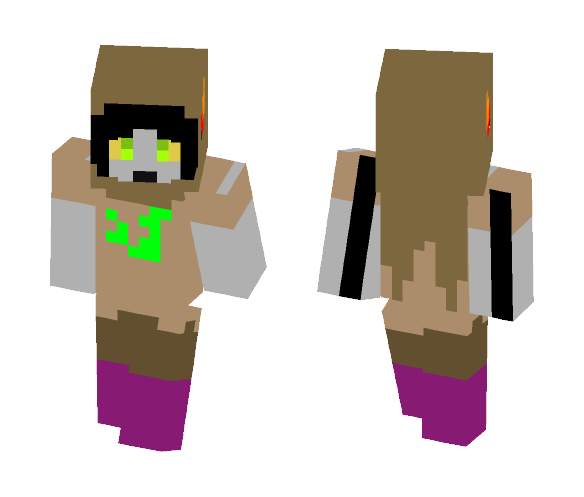 Download Free Thief of Life Skin for Minecraft image 1 Thief of Life - Female Minecraft Skins - image 1