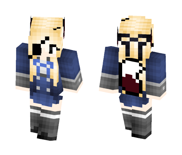 Yume PhantomHive (BB) - Female Minecraft Skins - image 1