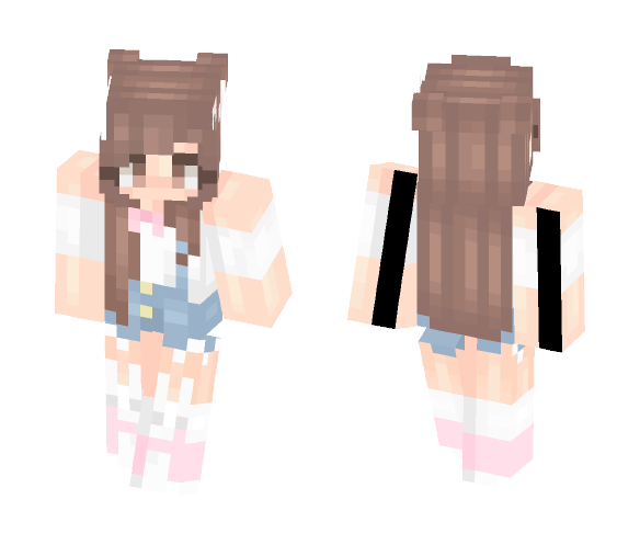 Download Free Honeko's request Skin for Minecraft image 1 Honeko's request - Female Minecraft Skins - image 1