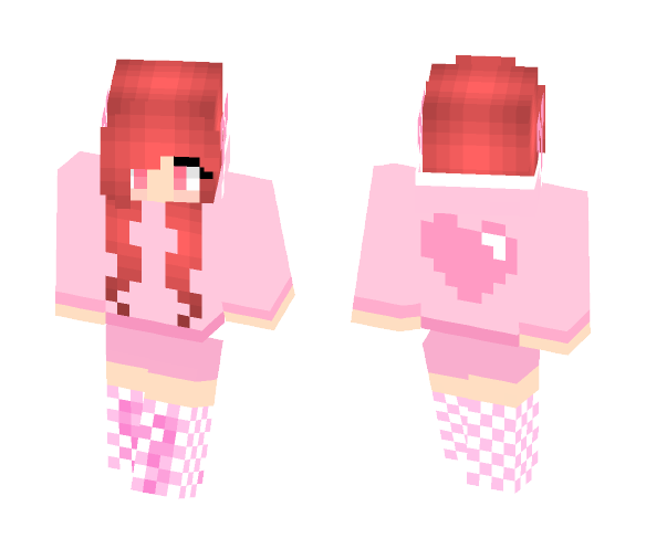 Happy Valentine's Day - Female Minecraft Skins - image 1