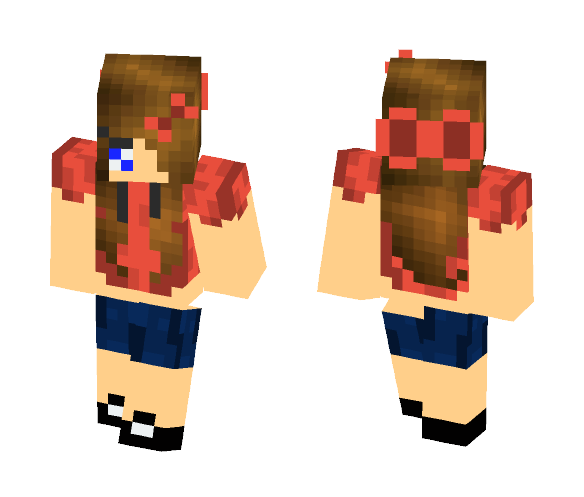 Cute girl - Cute Girls Minecraft Skins - image 1