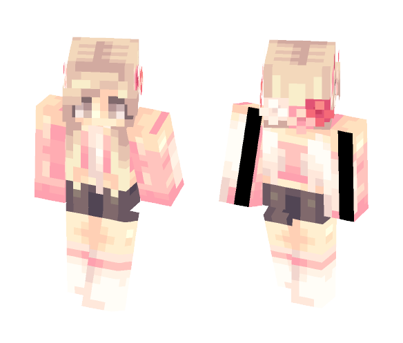 Merry Valentinesmas - Female Minecraft Skins - image 1