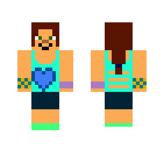 Minecraft girl