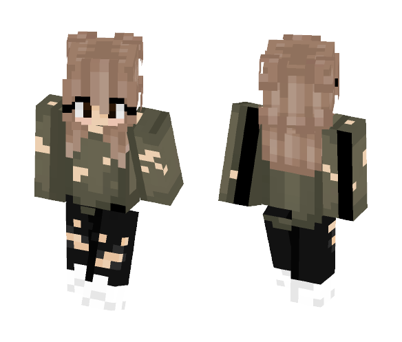 Download Free haha :> // H I G H L I G H T S Skin for Minecraft image 1 haha :> // H I G H L I G H T S - Female Minecraft Skins - image 1
