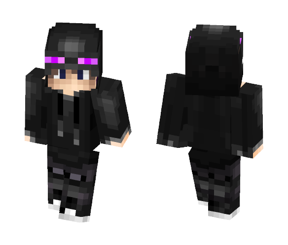 EndermanHoodz - Male Minecraft Skins - image 1