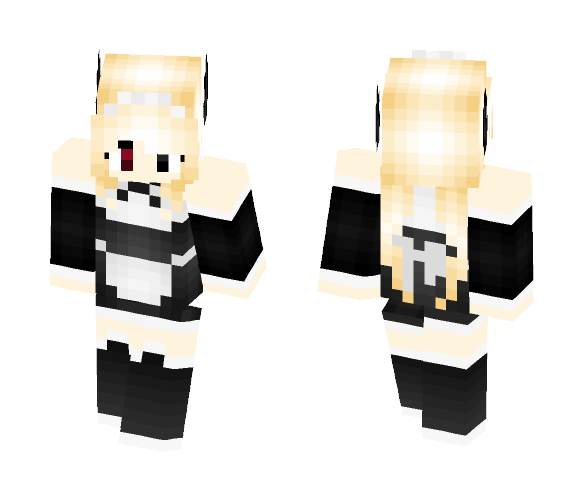 Yume The Maid :3 - Female Minecraft Skins - image 1