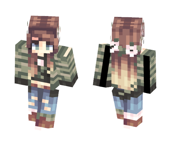 Blue Velvet // - Female Minecraft Skins - image 1