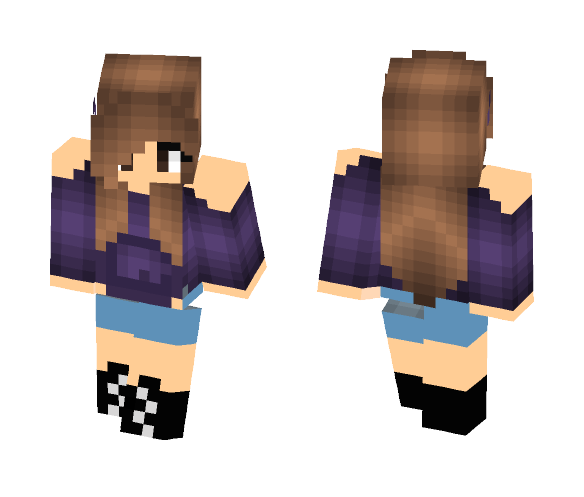 Hot Teenager - Female Minecraft Skins - image 1