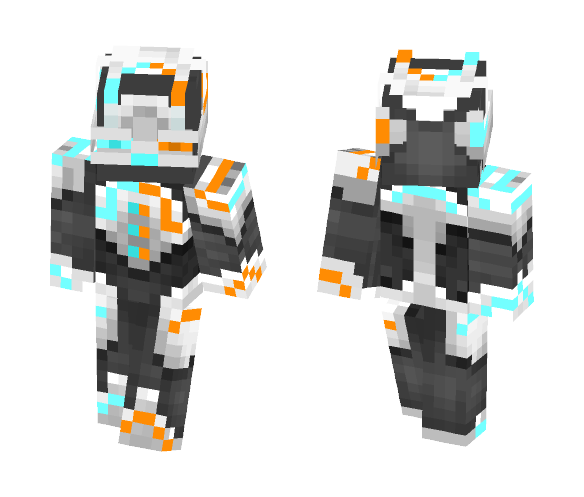 Download Free BionicEnderman Skin for Minecraft image 1 BionicEnderman - Male Minecraft Skins - image 1