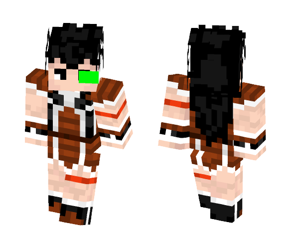 Raditz Le Brother of Goku - Male Minecraft Skins - image 1
