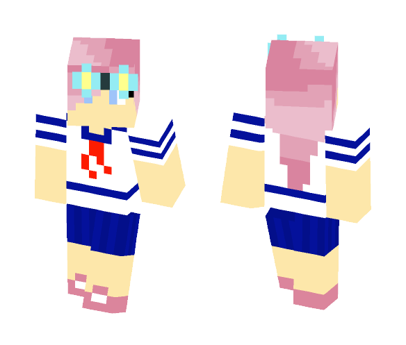 Download Free Japanese School Girl Skin for Minecraft image 1 Japanese School Girl - Girl Minecraft Skins - image 1