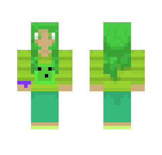 Slime-sweater wearing