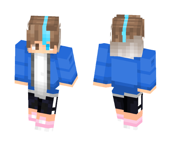 Sans - Overtale - Male Minecraft Skins - image 1